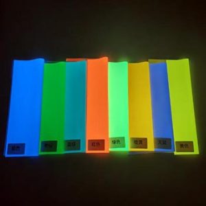 Luminous polyester fabric cloth