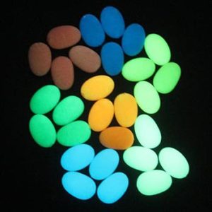 Emulational photoluminescent pebble