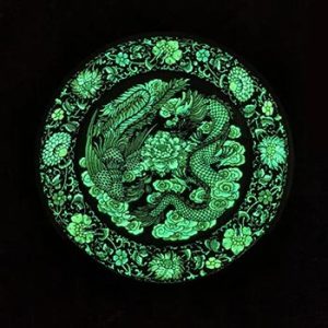 Luminous deco ceramic disk