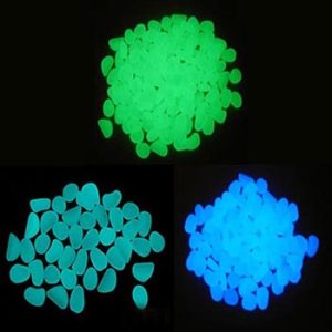 Primary glow colour pebble stone