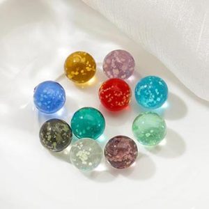 Luminous coloured glaze beads - Image 2