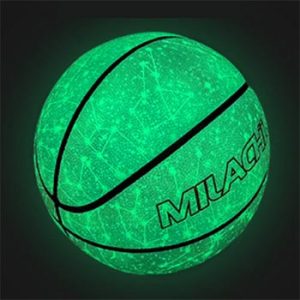 Glow in the dark basketball