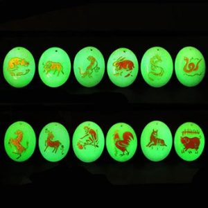Photoluminescent zodiac stone