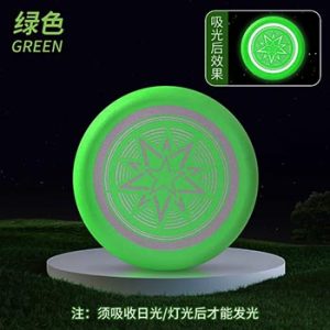 Glow in the dark frisbee