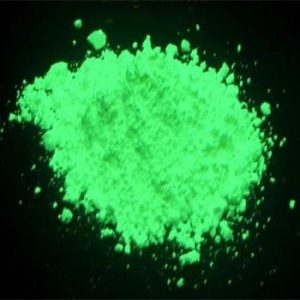 Rare earth tricolor green powder