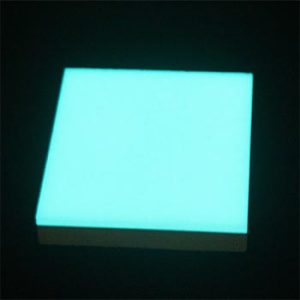 Photoluminescent anti-slip tiles