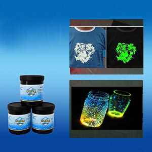 Photoluminescent print ink