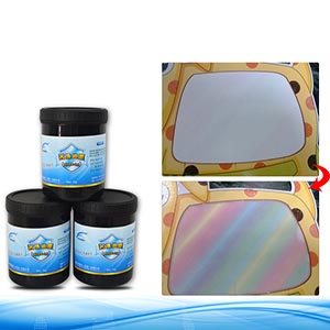 Water discolored ink