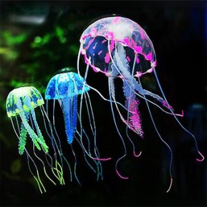 Luminous silicone jellyfish