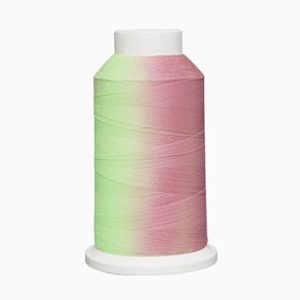 Photoreceptive color change thread